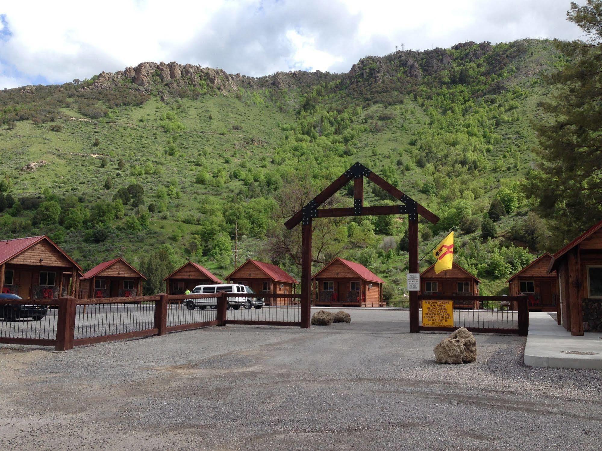 Lava Hot Springs East Koa Holiday Exteriör bild